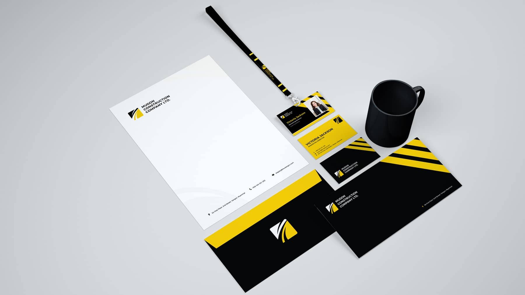 Corporate Identity for Construction Company Southeast Asia