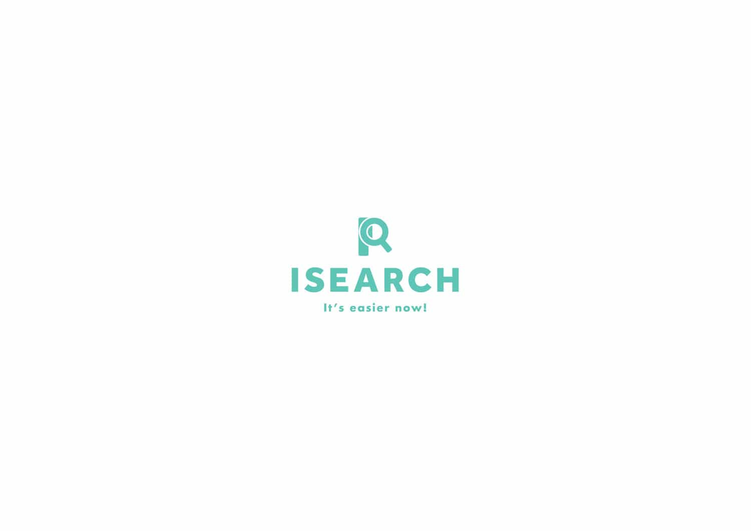 ISEARCH logo color white11